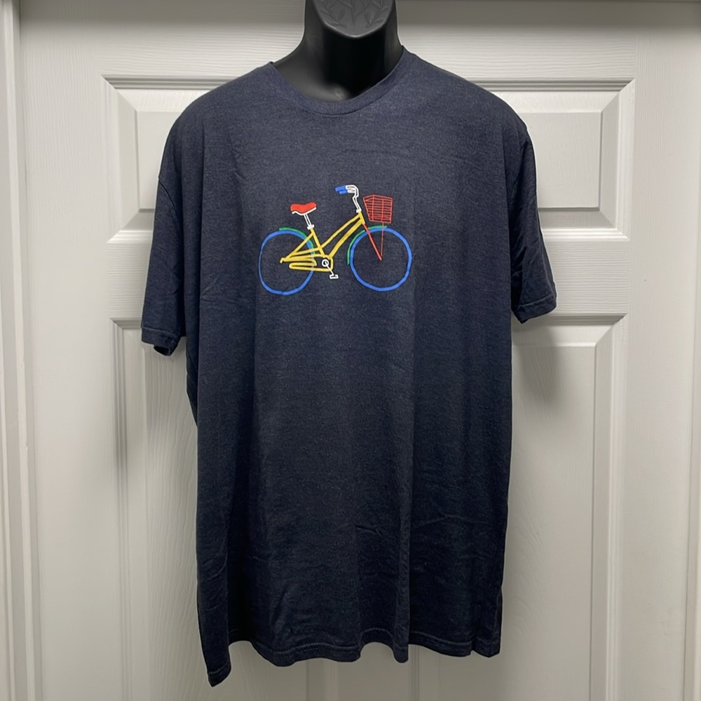 Google bicycle T-shirt
